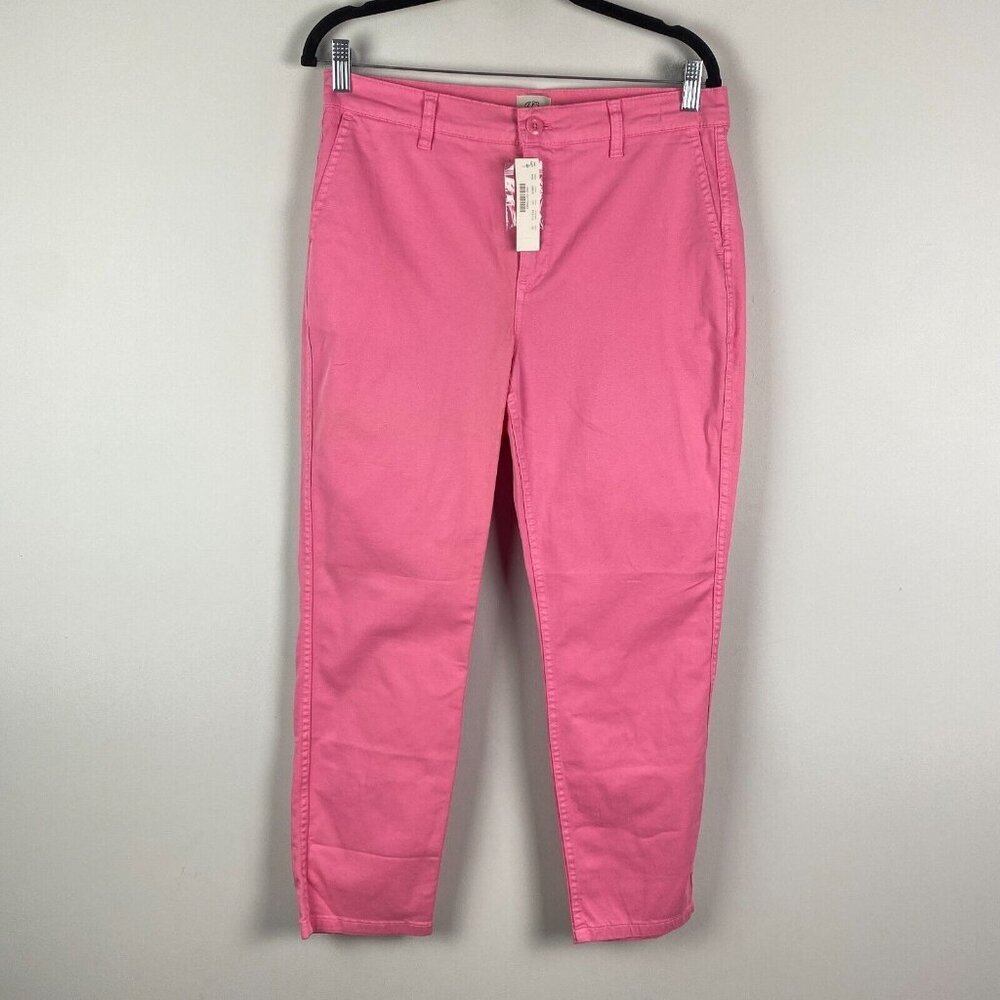 J. Crew Pink Straight Leg Chinos Size 29